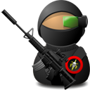 Sniper Soldier with Weapon icon